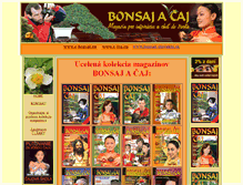 Tablet Screenshot of bonsajacaj.sk